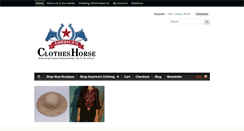 Desktop Screenshot of americasclotheshorse.com